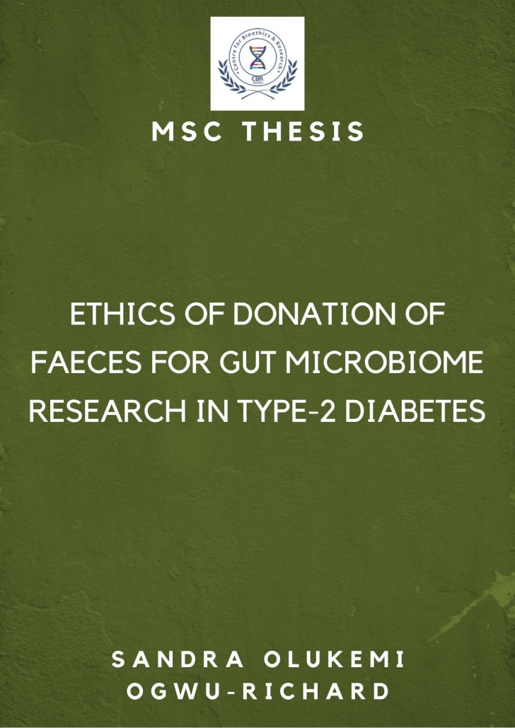 Ethics of Donation of Faeces for Gut Microbiome Research in Type 2 Diabetes